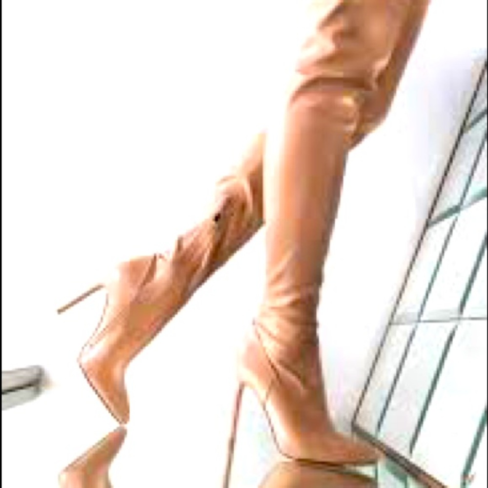 AZALEA WANG READY OR NOT THIGH HIGH STILETTO BOOT